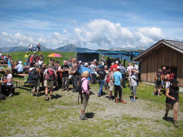 La Thuile :  arrivée