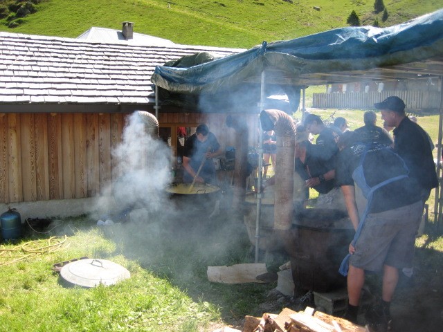 La Thuile :  repas