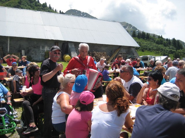 La Thuile :  repas